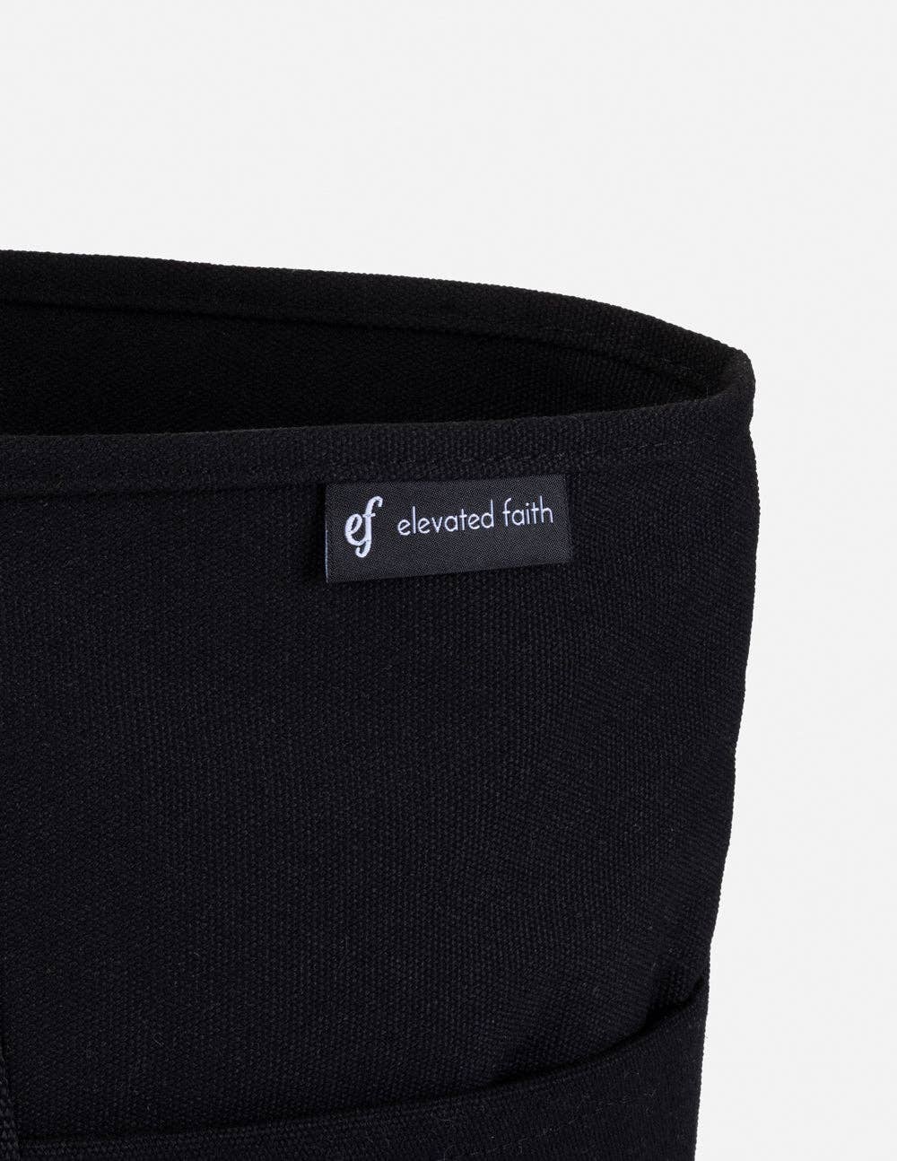 The Large Everyday Black Tote: Black