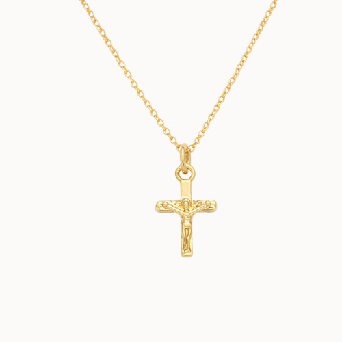 Mini Crucifix Charm