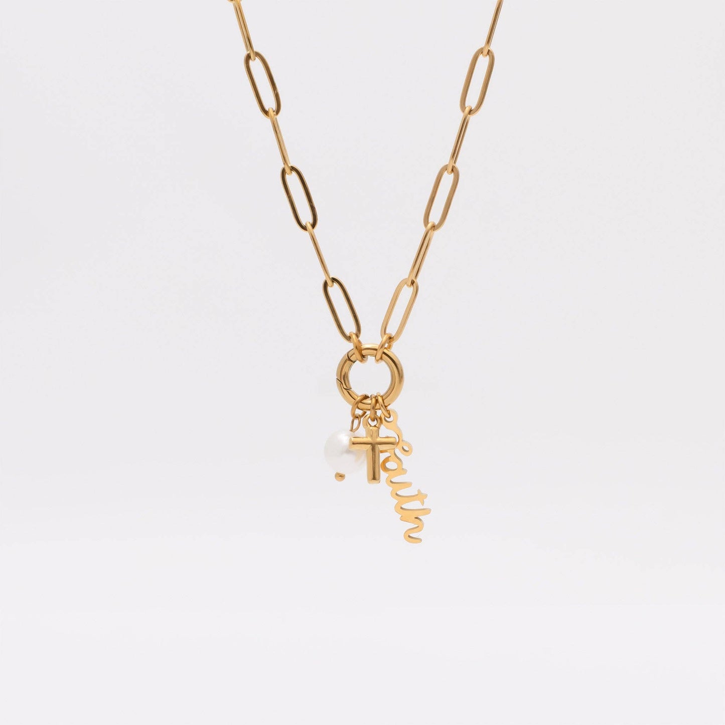 Gold DIY Faith Gift Set Necklace