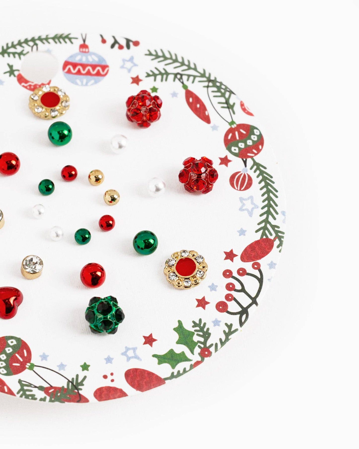 Cute Christmas Stud Earring Set of 12