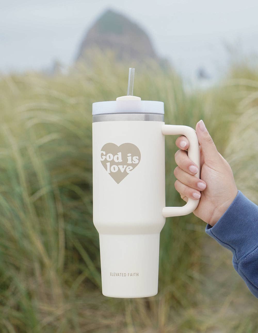 God is Love: 40 oz Tumbler