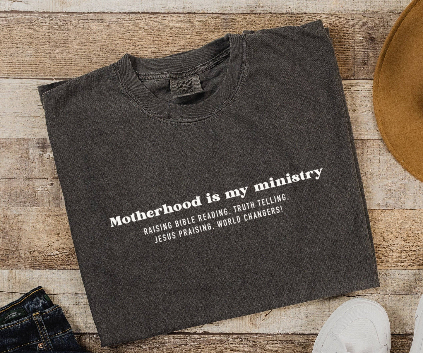 Motherhood Is My Ministry Tee