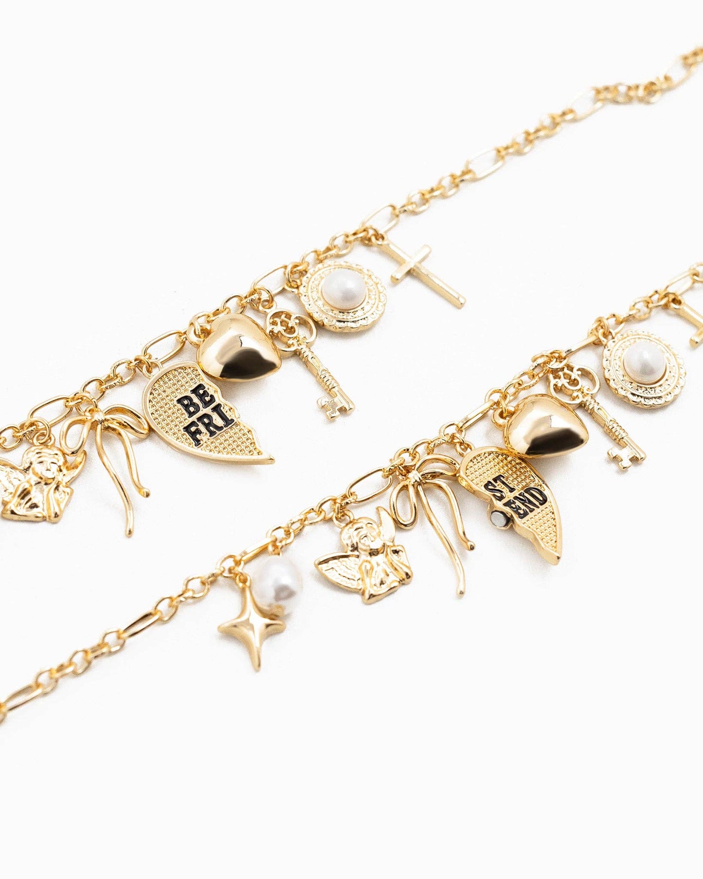 Faithful Friends – Matching Charm Necklace Set