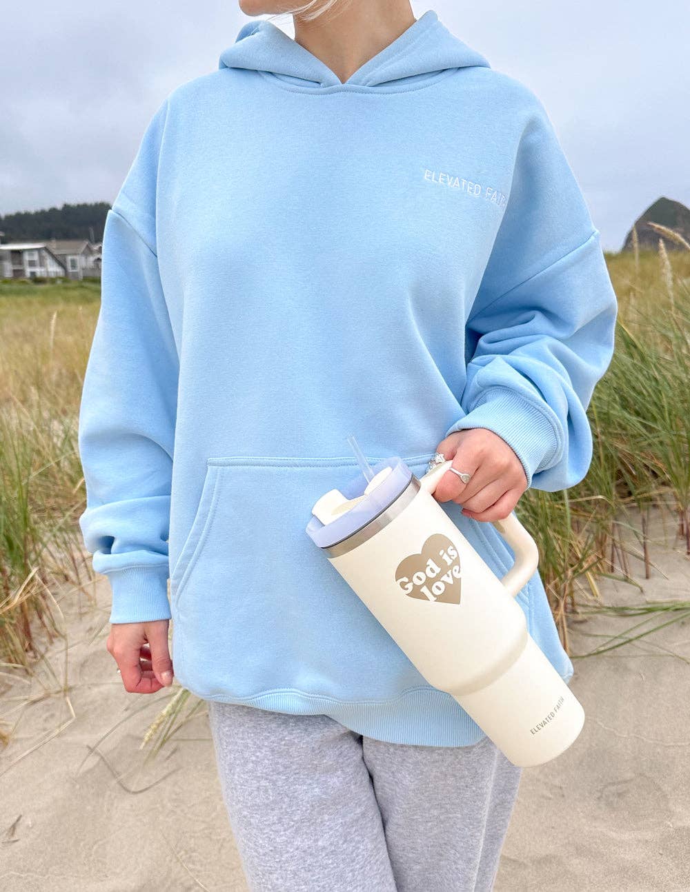 God is Love: 40 oz Tumbler