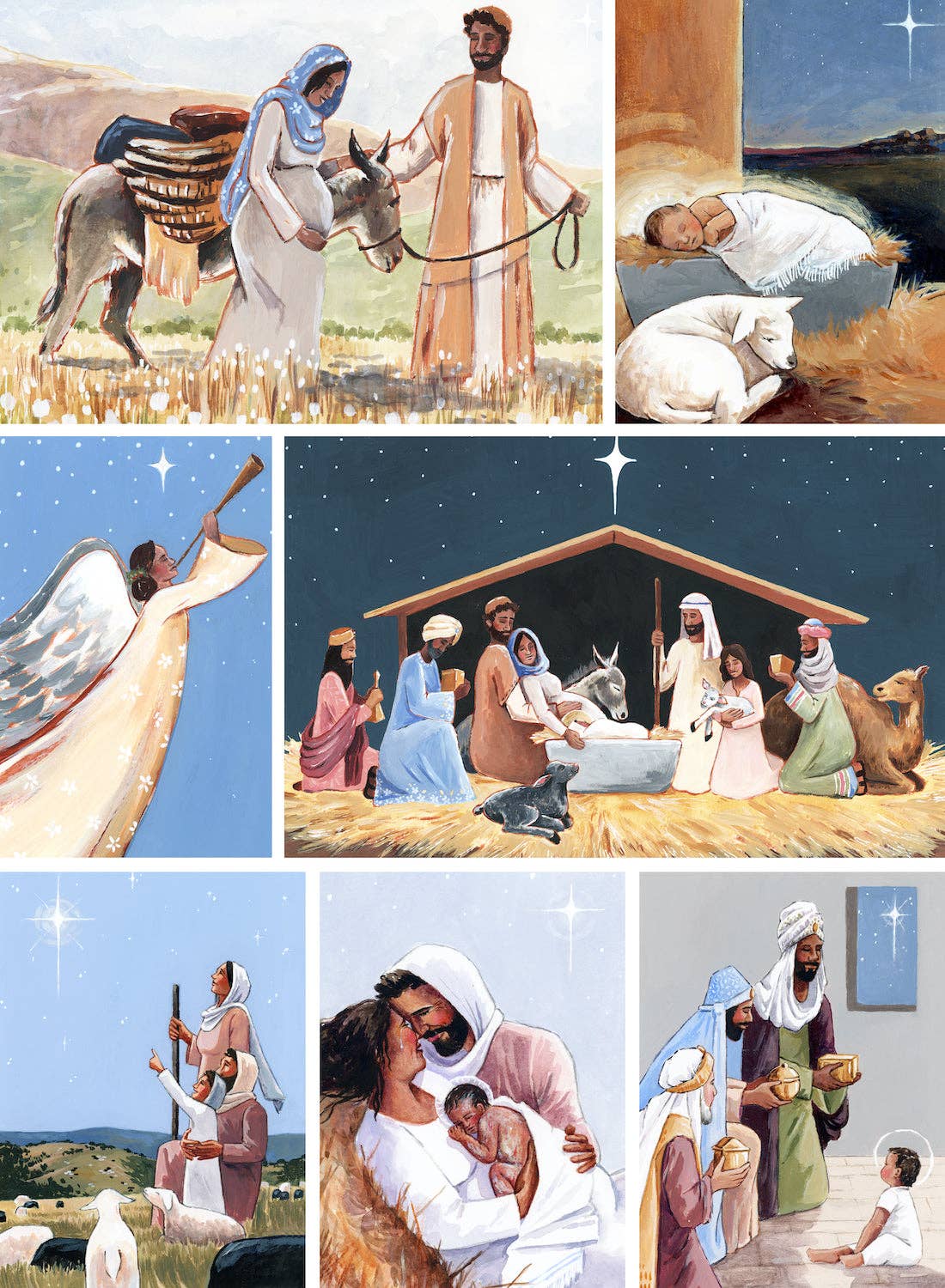Away in a Manger 500 Piece Nativity Christmas Puzzle