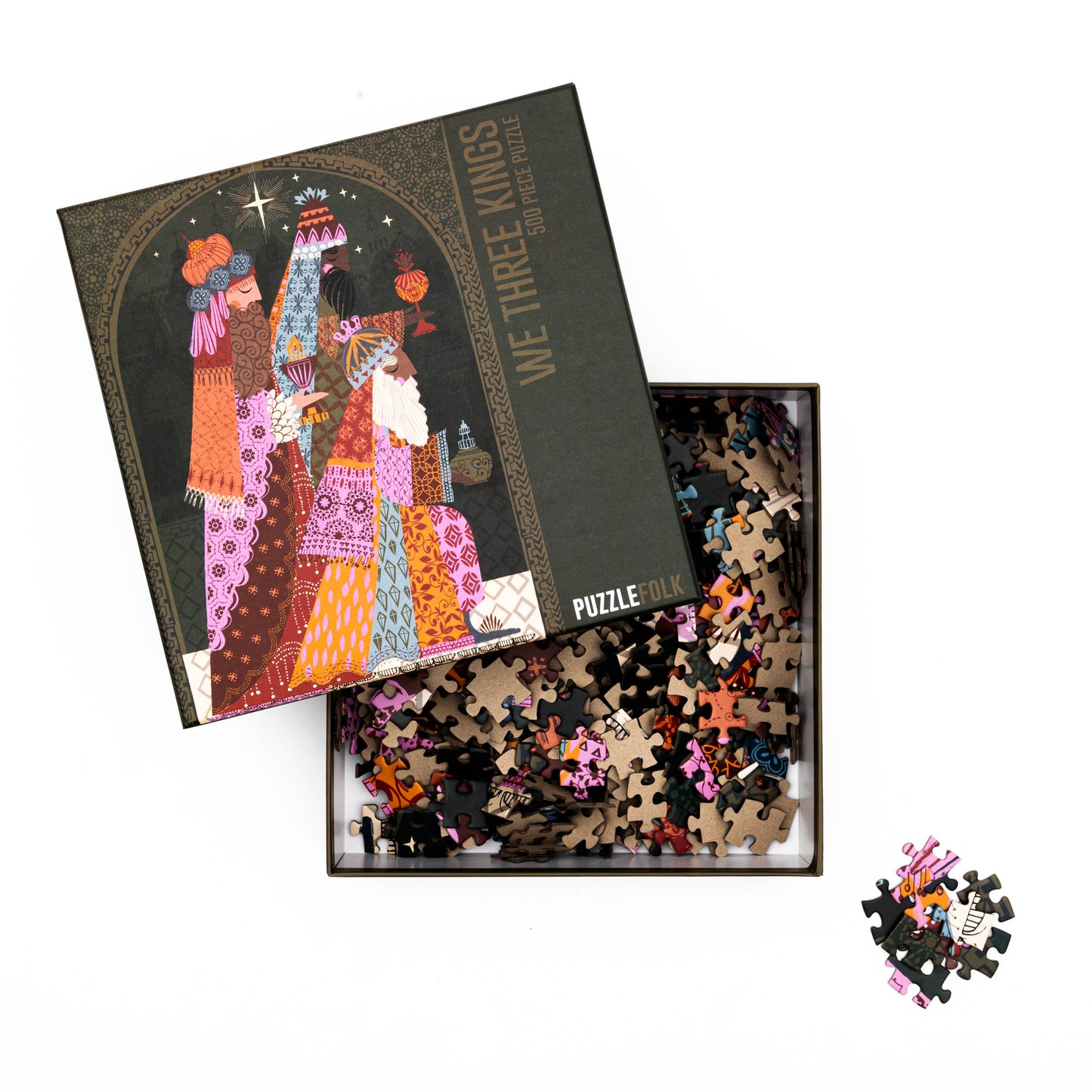 We Three Kings 500 Piece Christian Art Bible Puzzle