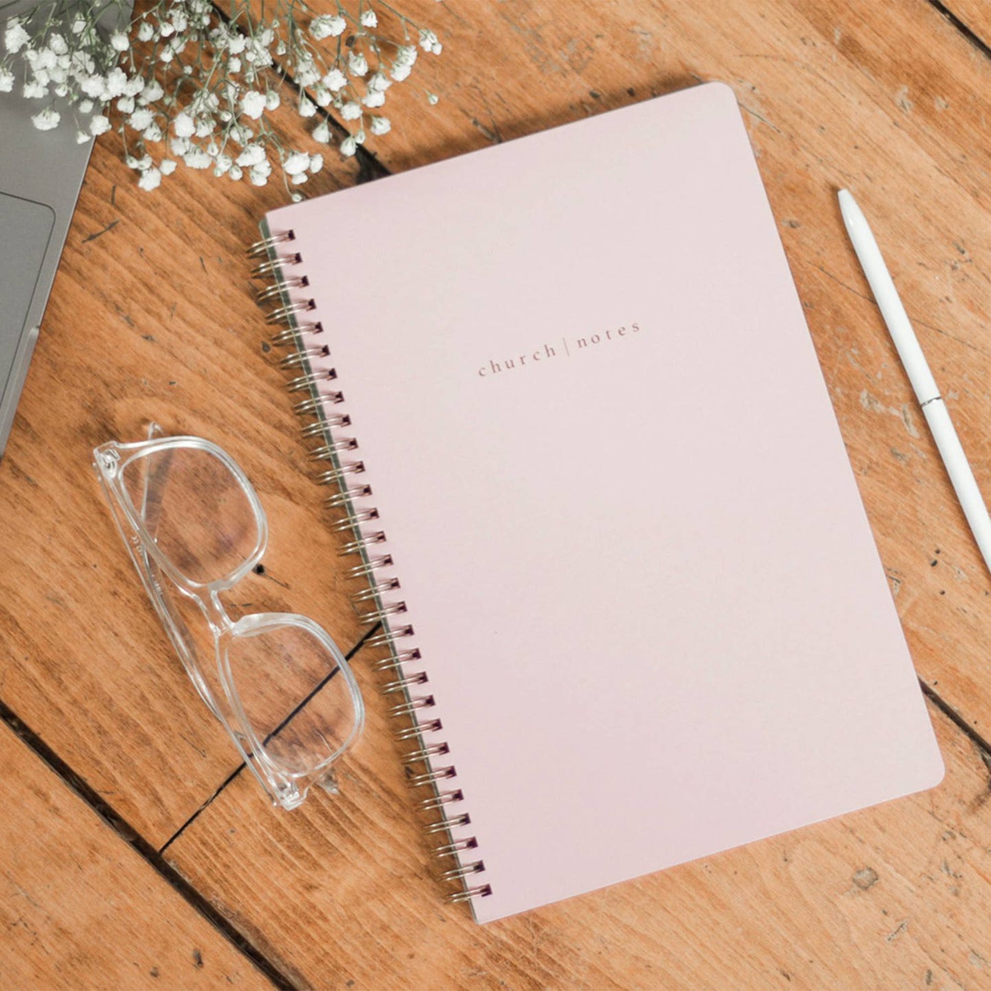 Blush Church Notes Bible Study Notebook