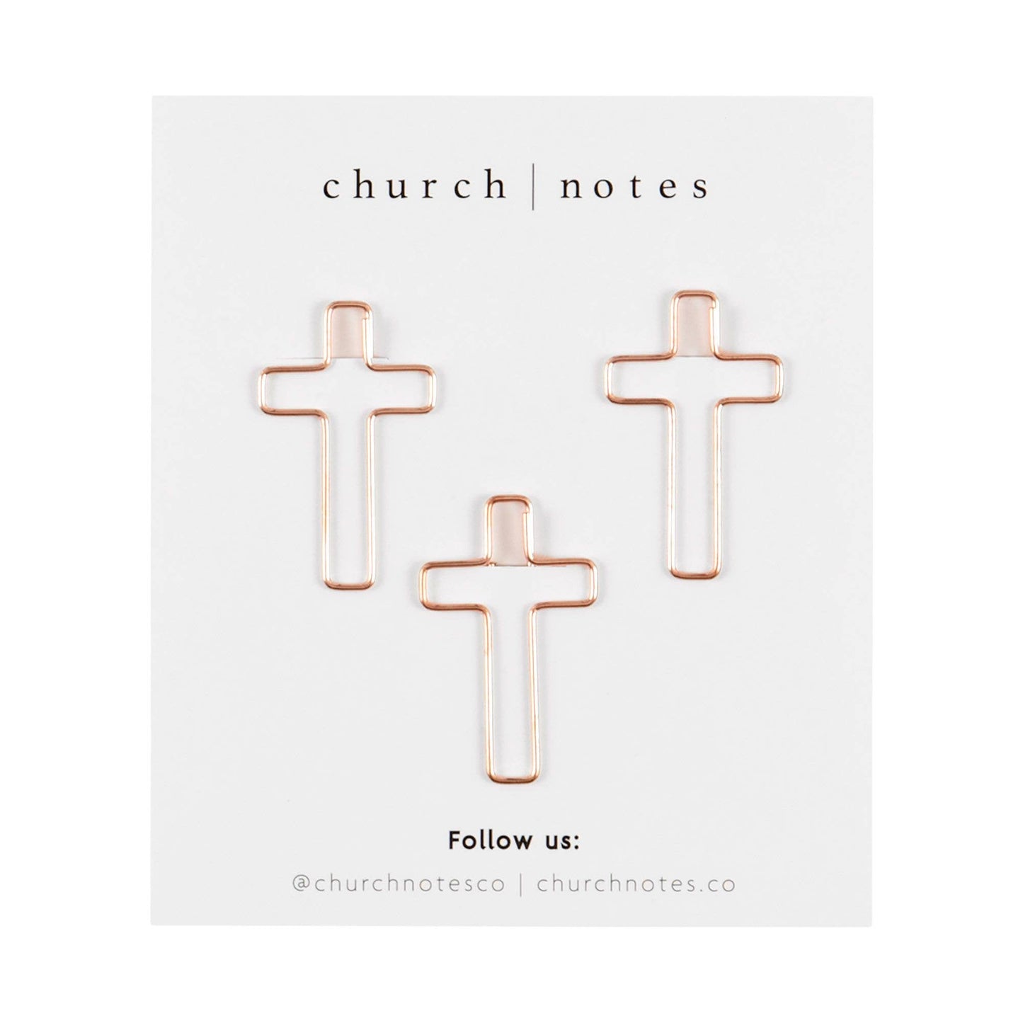 Cross Clips — Set of 3