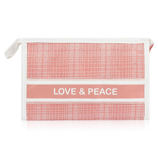 Makeup Bag Travel Toiletry Organiser Cosmetic Pouch Clutch: Pink