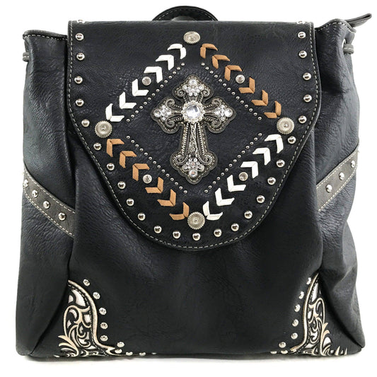 Western Cross Women's Backpack: Black