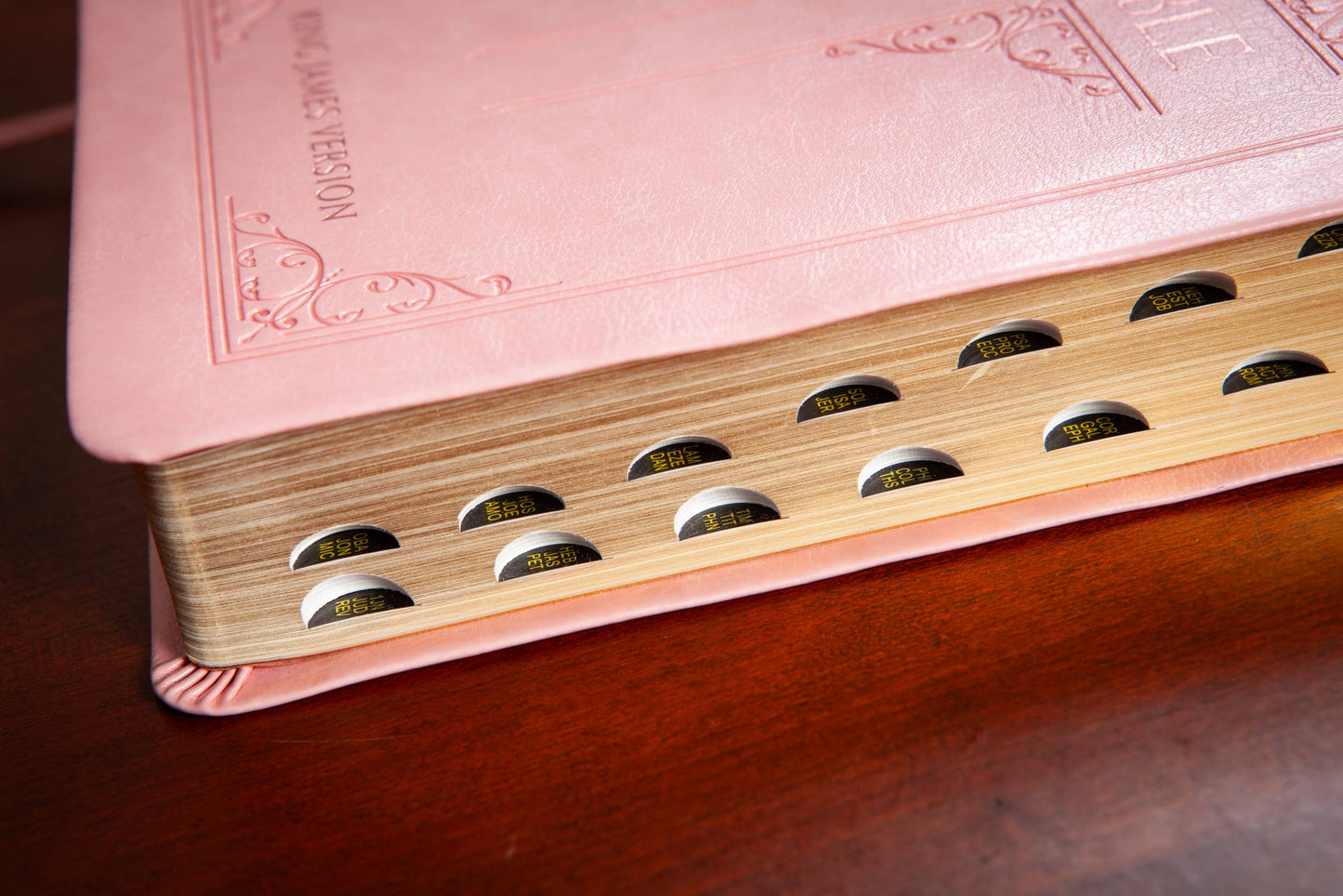 KJV Bible - Giant Print Blush