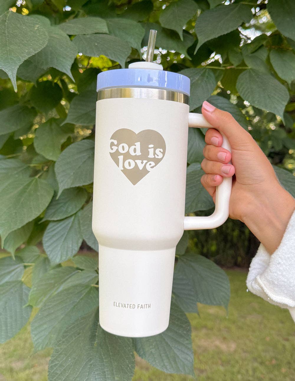 God is Love: 40 oz Tumbler
