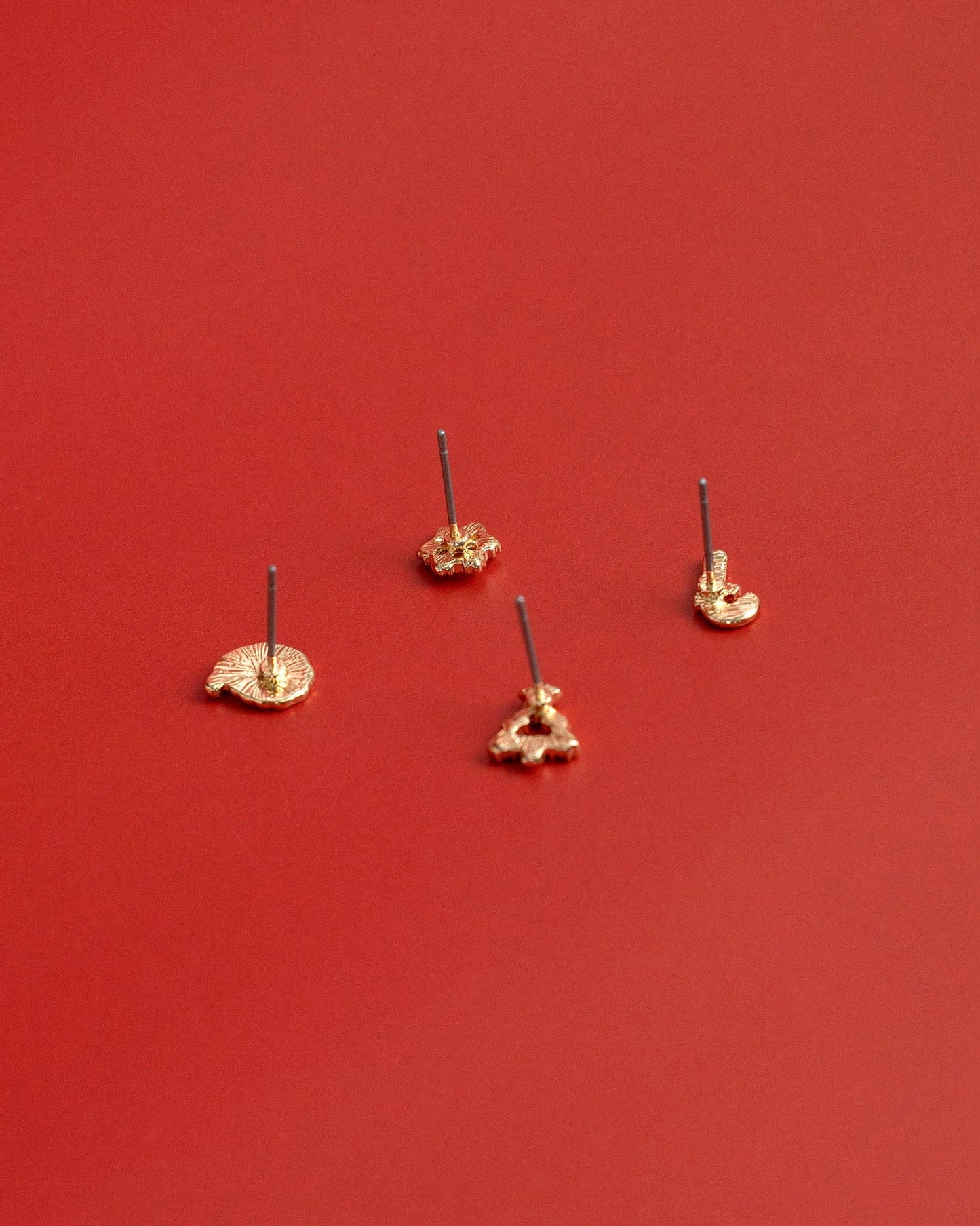 Christmas Gift Stud Earrings Set of 4