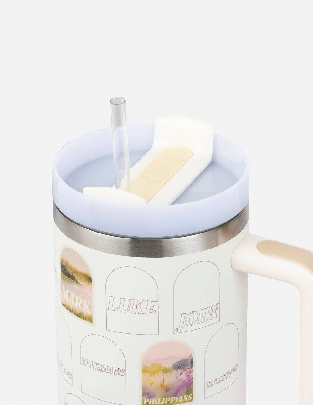 New Testament Bible Checklist Tumbler + Sticker Set — 40oz
