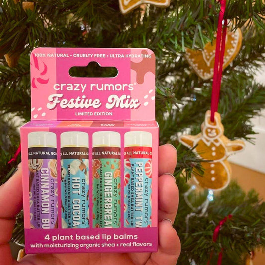 Festive Mix -  4 Pack Lip Balm Gift Box