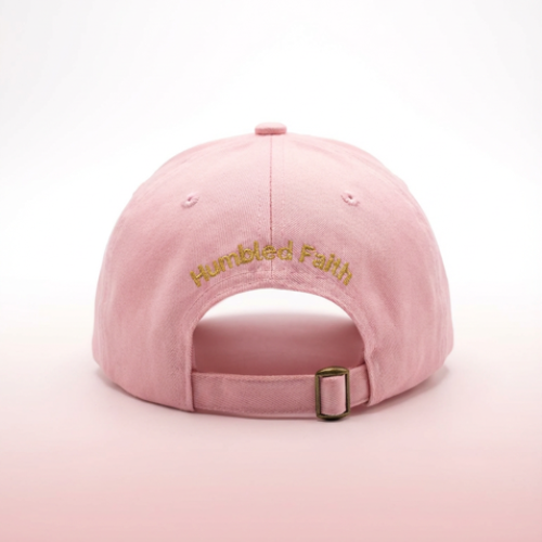 Faith Over Fear Cap: Pink