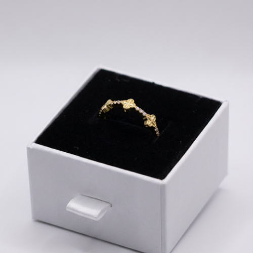 The Eternal Ring: Pink 18K Gold Coating