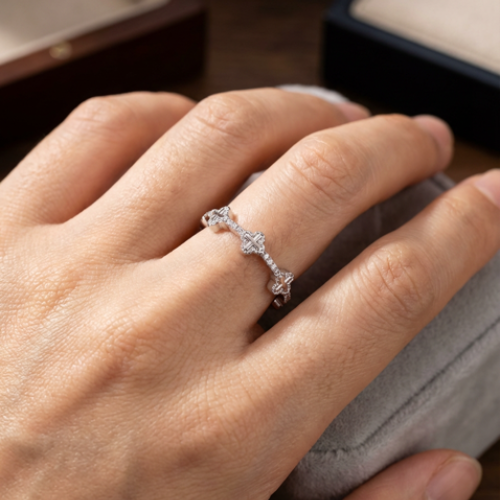 The Eternal Ring: Rhodium Coating