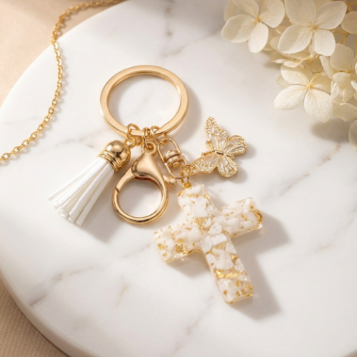 Butterfly Blessings Keyring