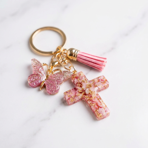 Butterfly Blessings Keyring