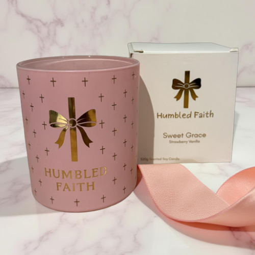 Humbled Faith Soy Candle — Imperfect but Still Beautiful