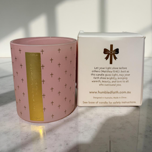 Humbled Faith Soy Candle — Imperfect but Still Beautiful