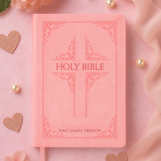 KJV Bible - Giant Print Blush