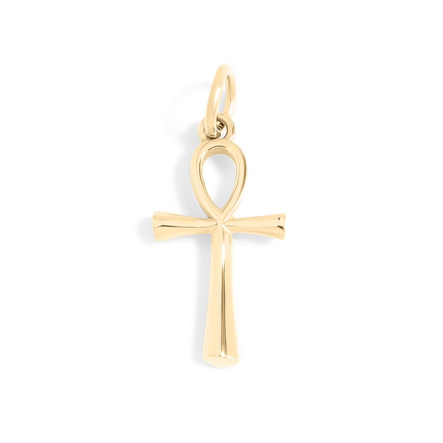 Ankh Charm: 18K Gold PVD Stainless Steel/ 15mm