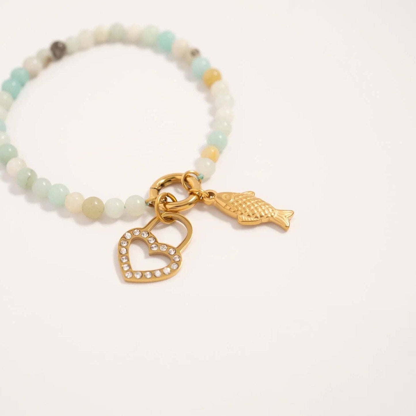 Ichthys Fish Charm — 18k Gold Coated Sterling Silver