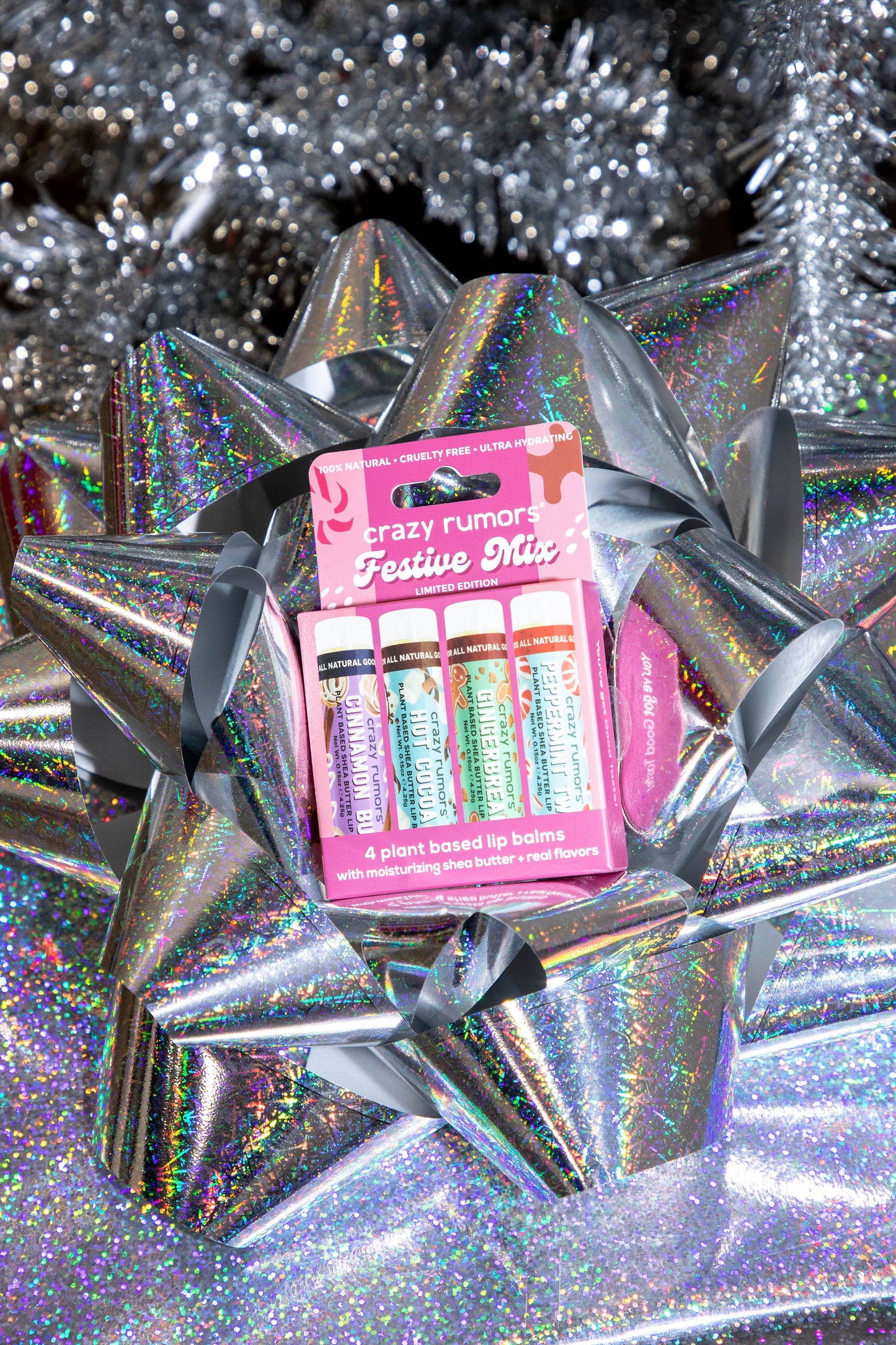 Festive Mix -  4 Pack Lip Balm Gift Box