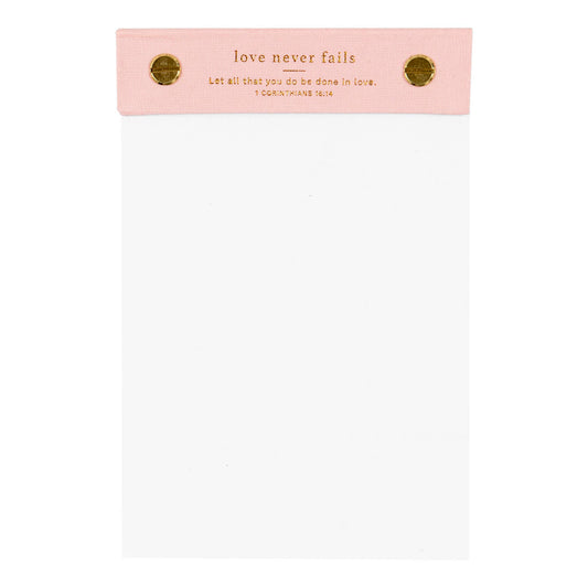 Love Never Fails Desktop Notepad