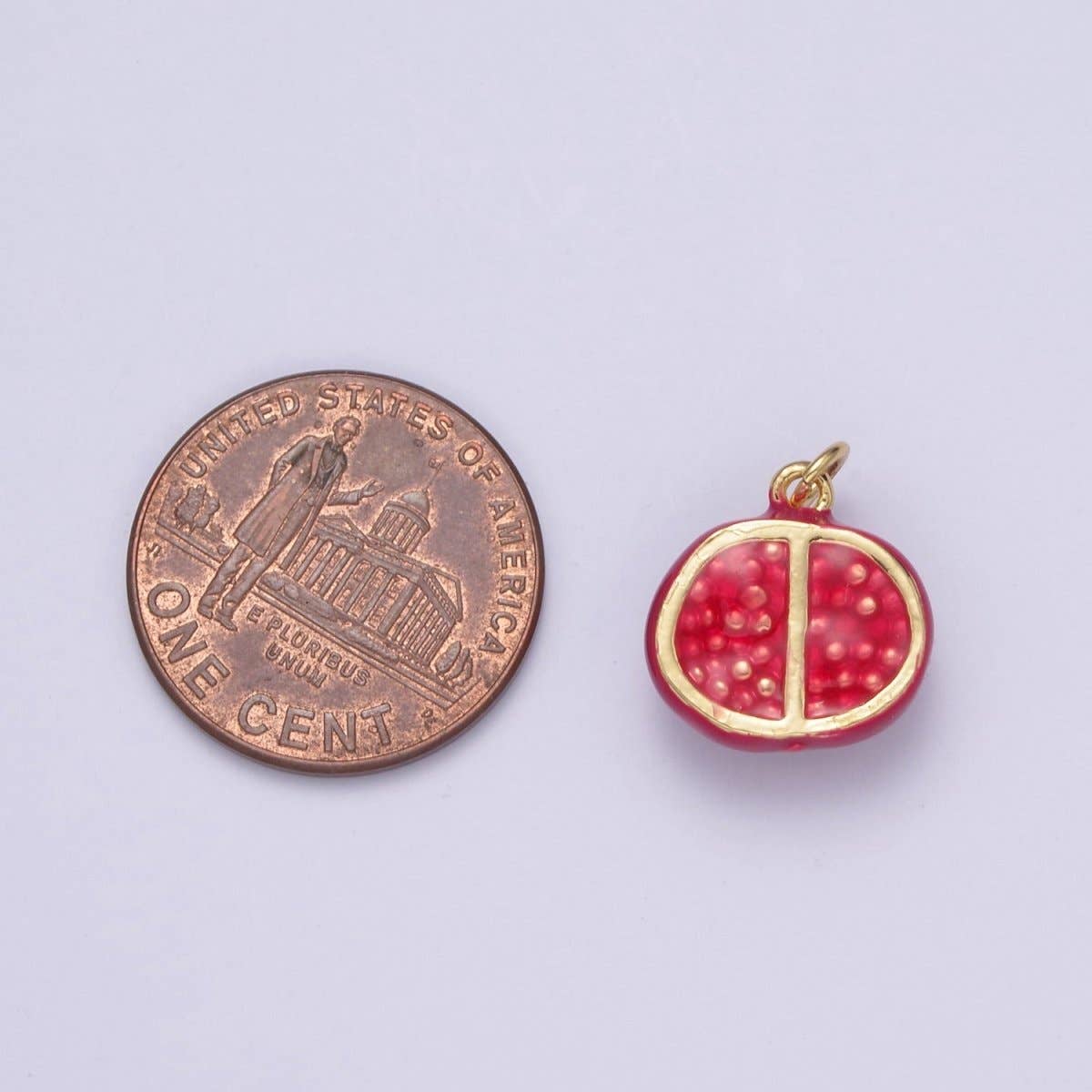 Pomegranate Fruit Charm Pendant