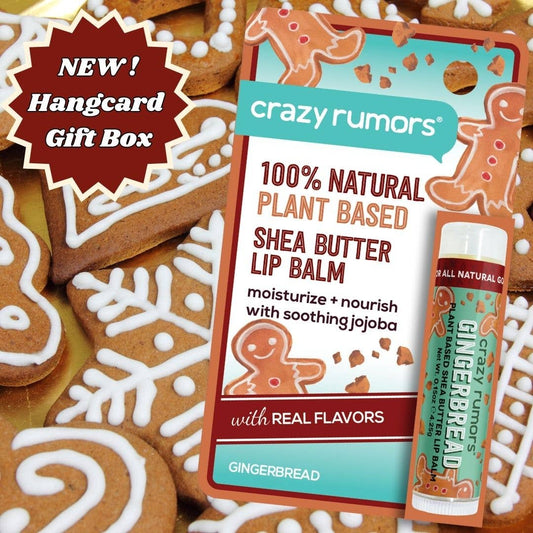 All Natural, Vegan Gingerbread Lip Balm