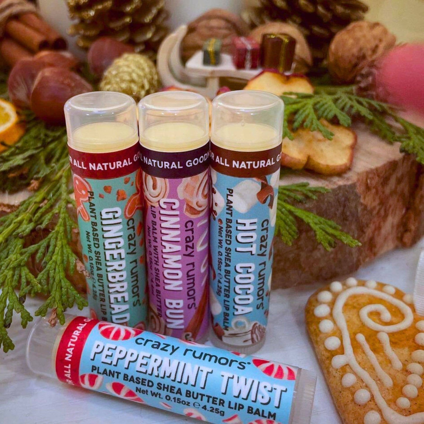 Festive Mix -  4 Pack Lip Balm Gift Box