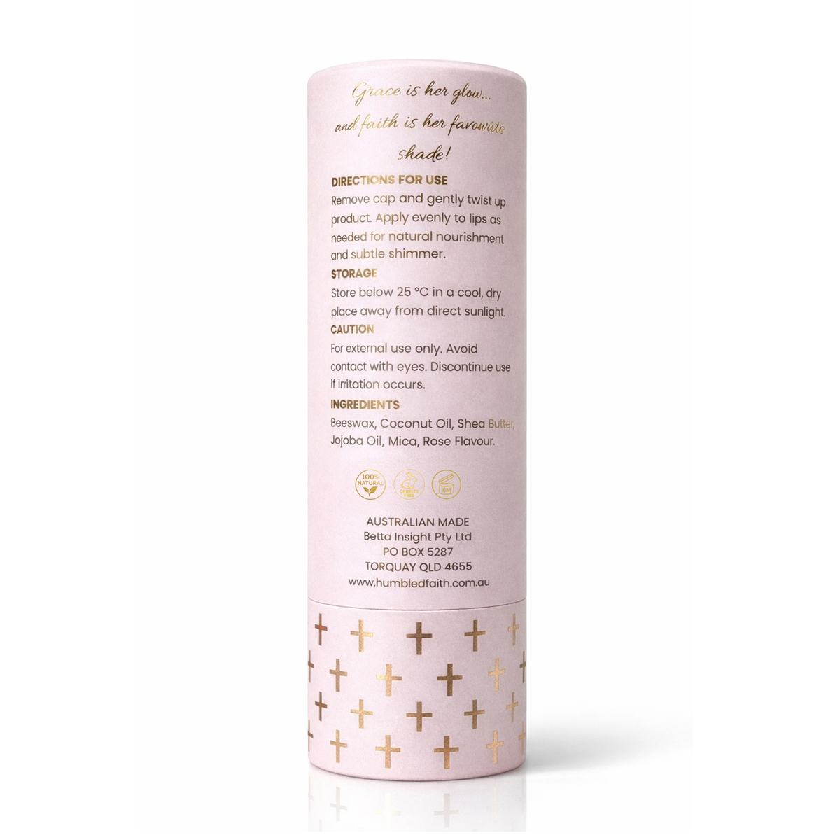 Pearl Lip Balm - Rose of Sharon