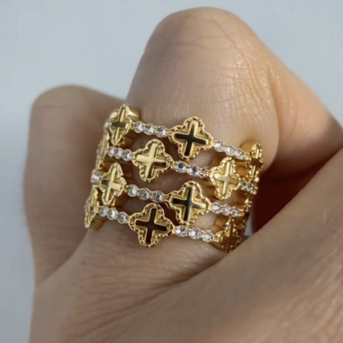 The Eternal Ring: 18K Gold Coating